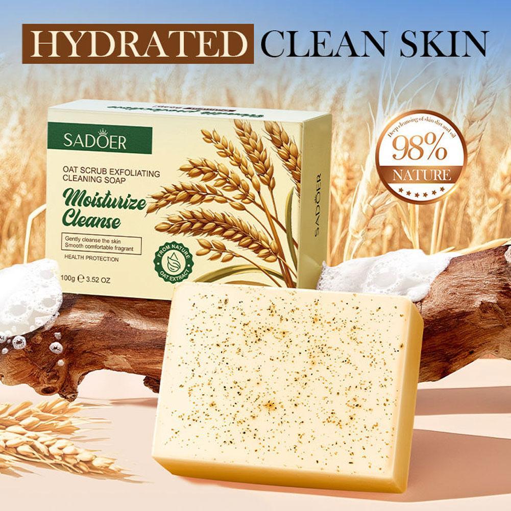Oat Scrub Exfoliating Cleaning - Skincare Oat review and price