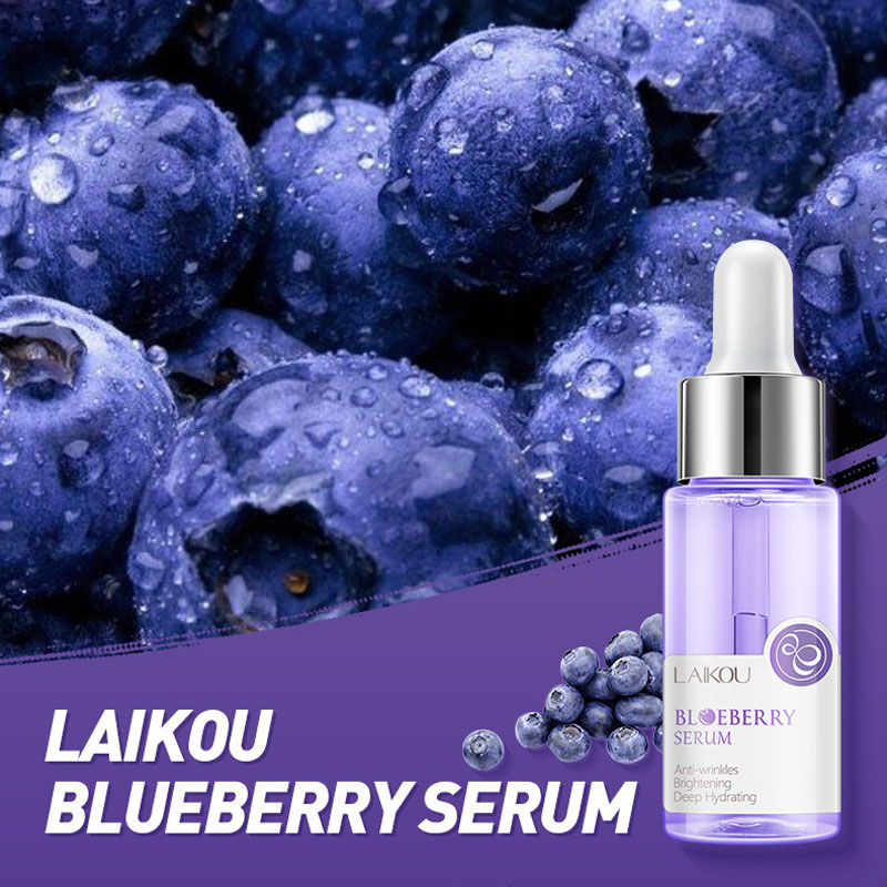 LAIKOU Blueberry Facial Serum  - Skincare Garnier review and price