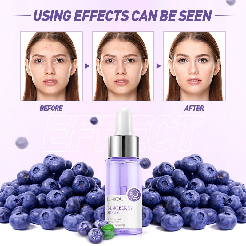 LAIKOU Blueberry Facial Serum  - Skincare Garnier review and price