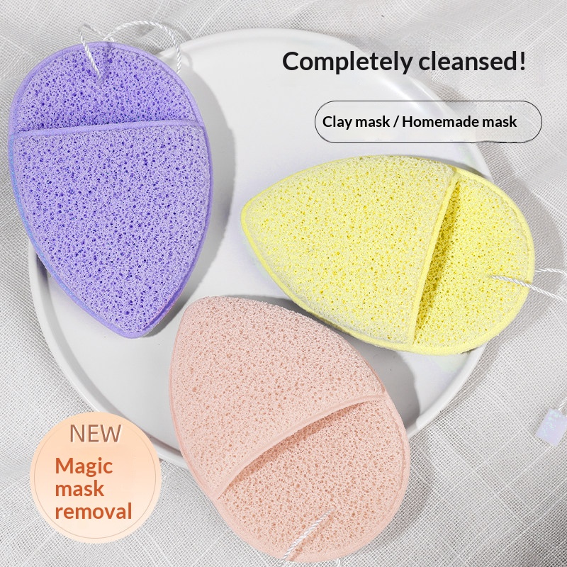 Glove Type Facial Sponge Puff  - Skincare Exfoliating review and price
