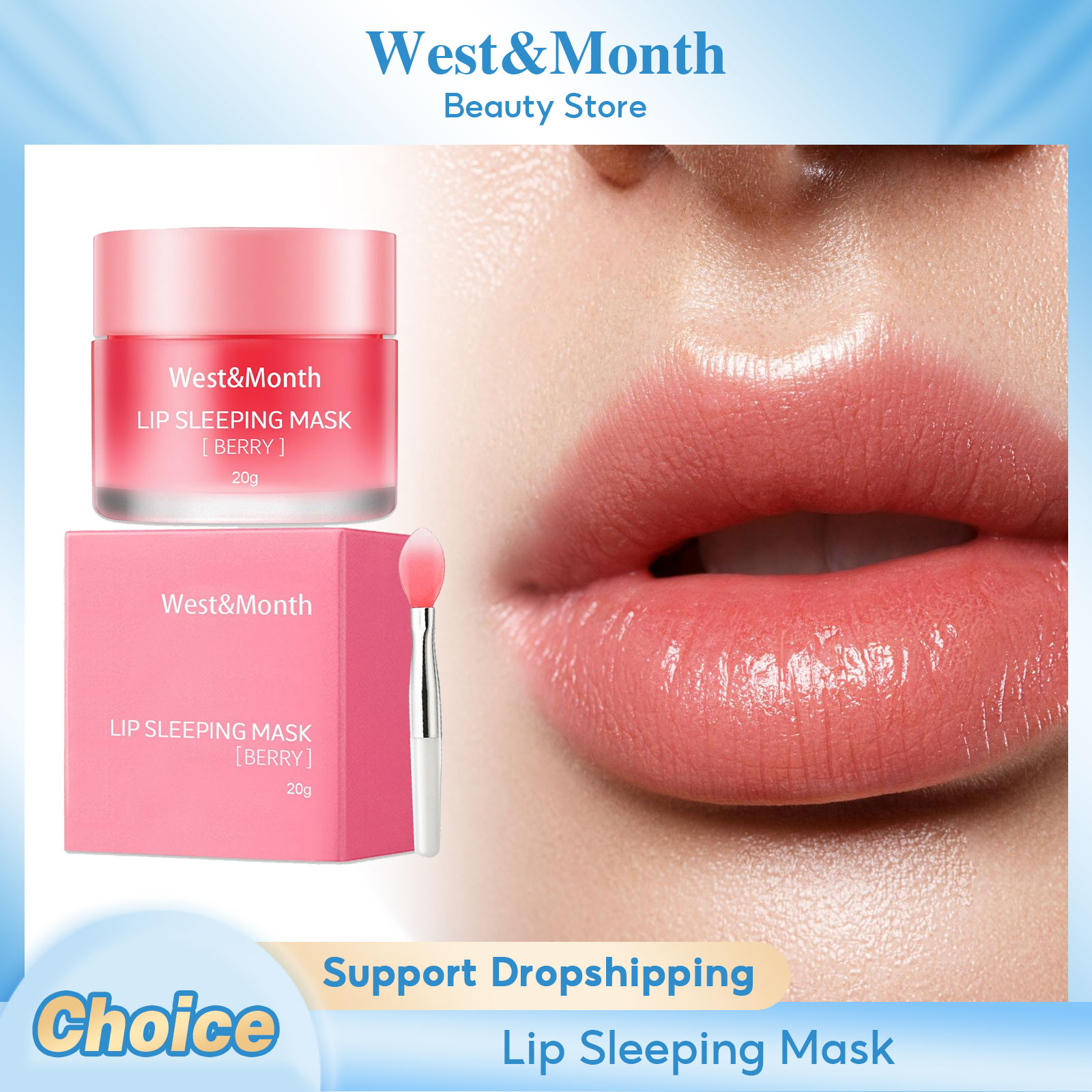 Sleeping Lip Mask Anti-Chapped - Skincare Exfoliating review and price