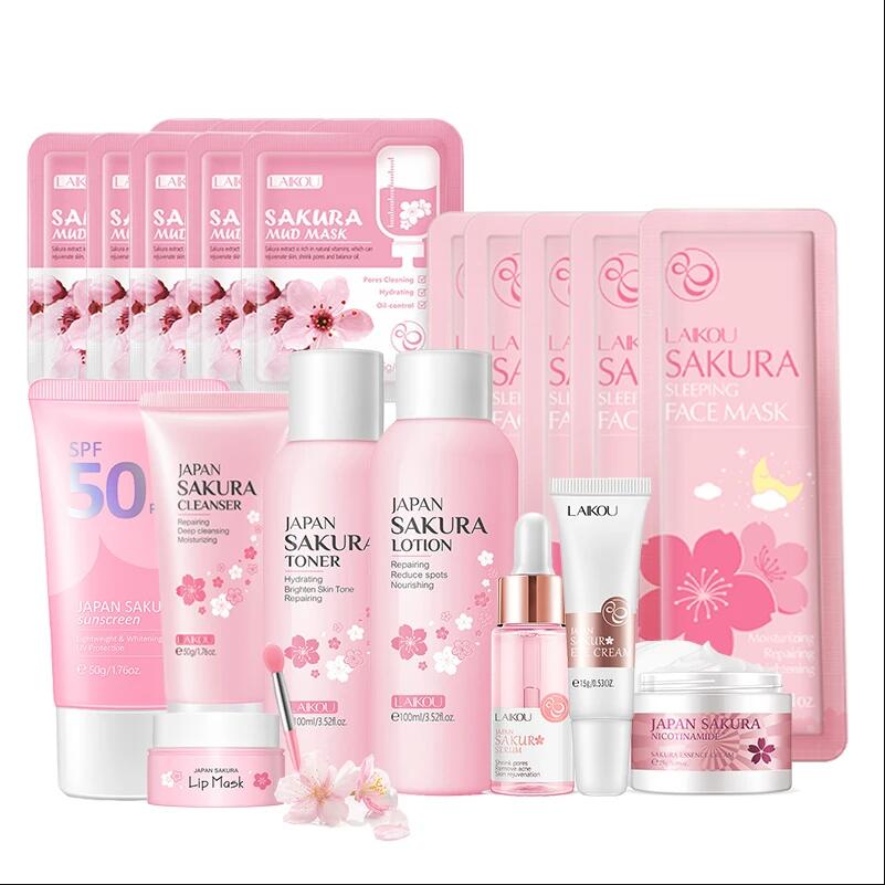 Japan Sakura Facial Cleaner Ko - Skincare Exfoliating review and price