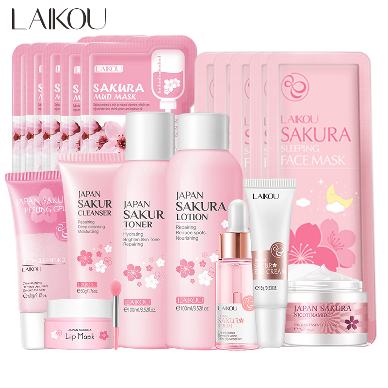 Sakura Facial Cleaner Korean F - Skincare Exfoliating review and price