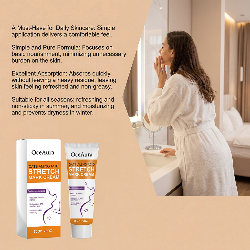 Stretch Marks Body Cream Light - Skincare Oat review and price